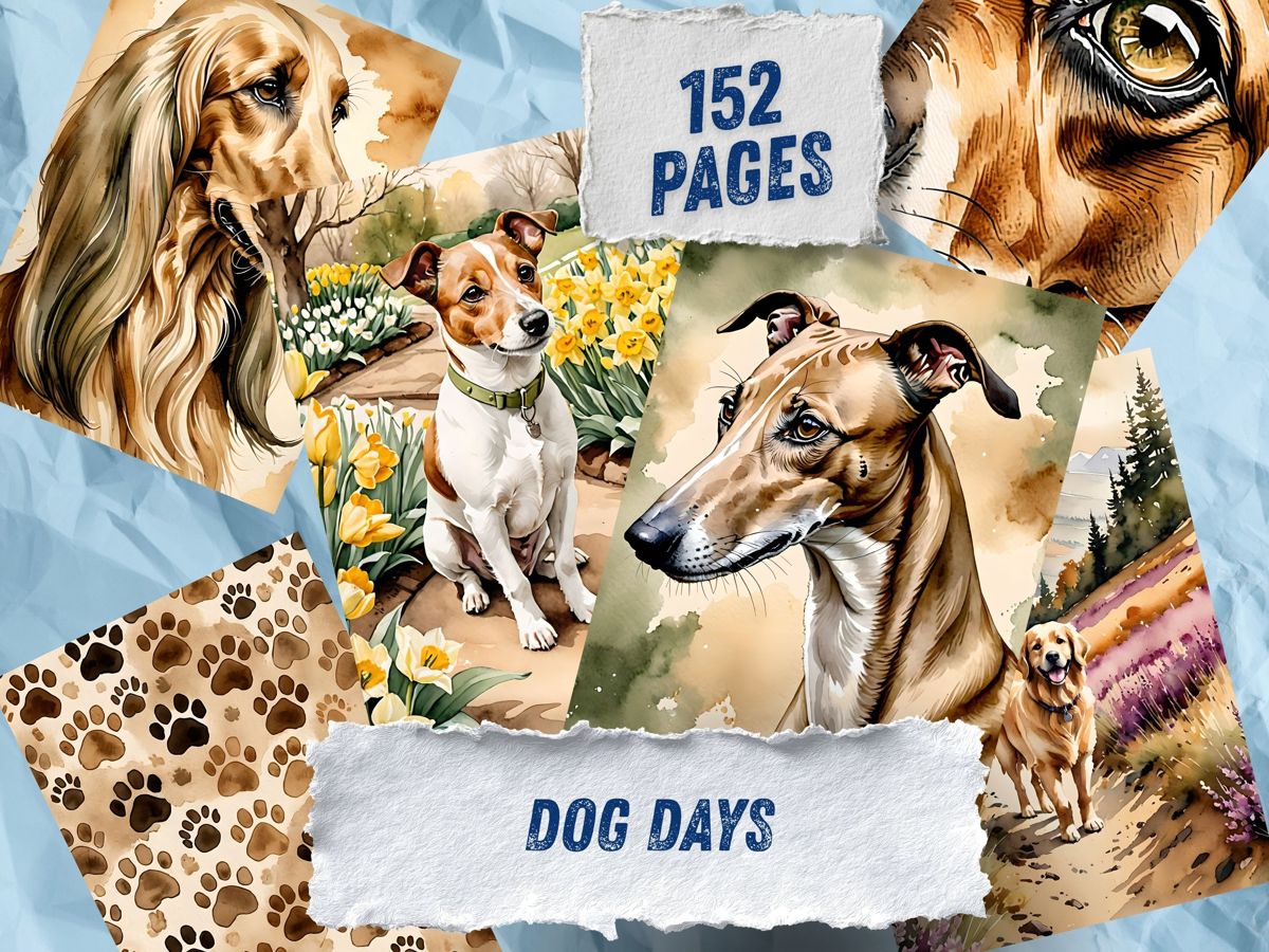 vintage dog show rosettes and ribbons from the Dog Days collection