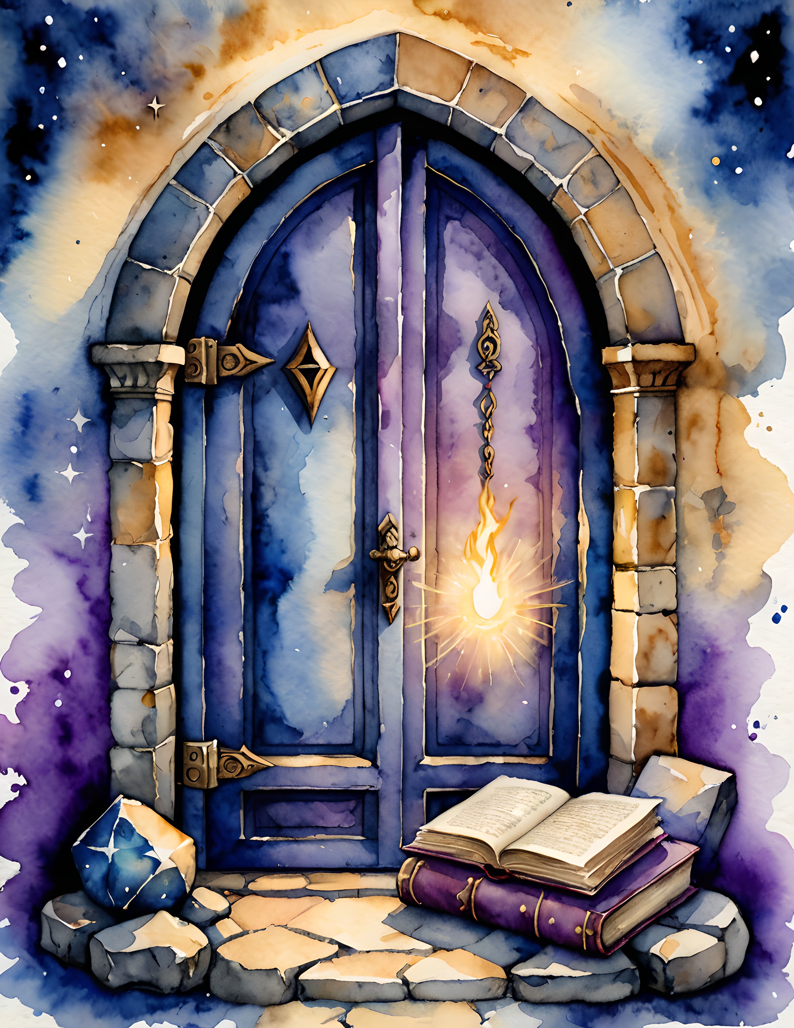 Real Spell Cast watercolor collection page 2