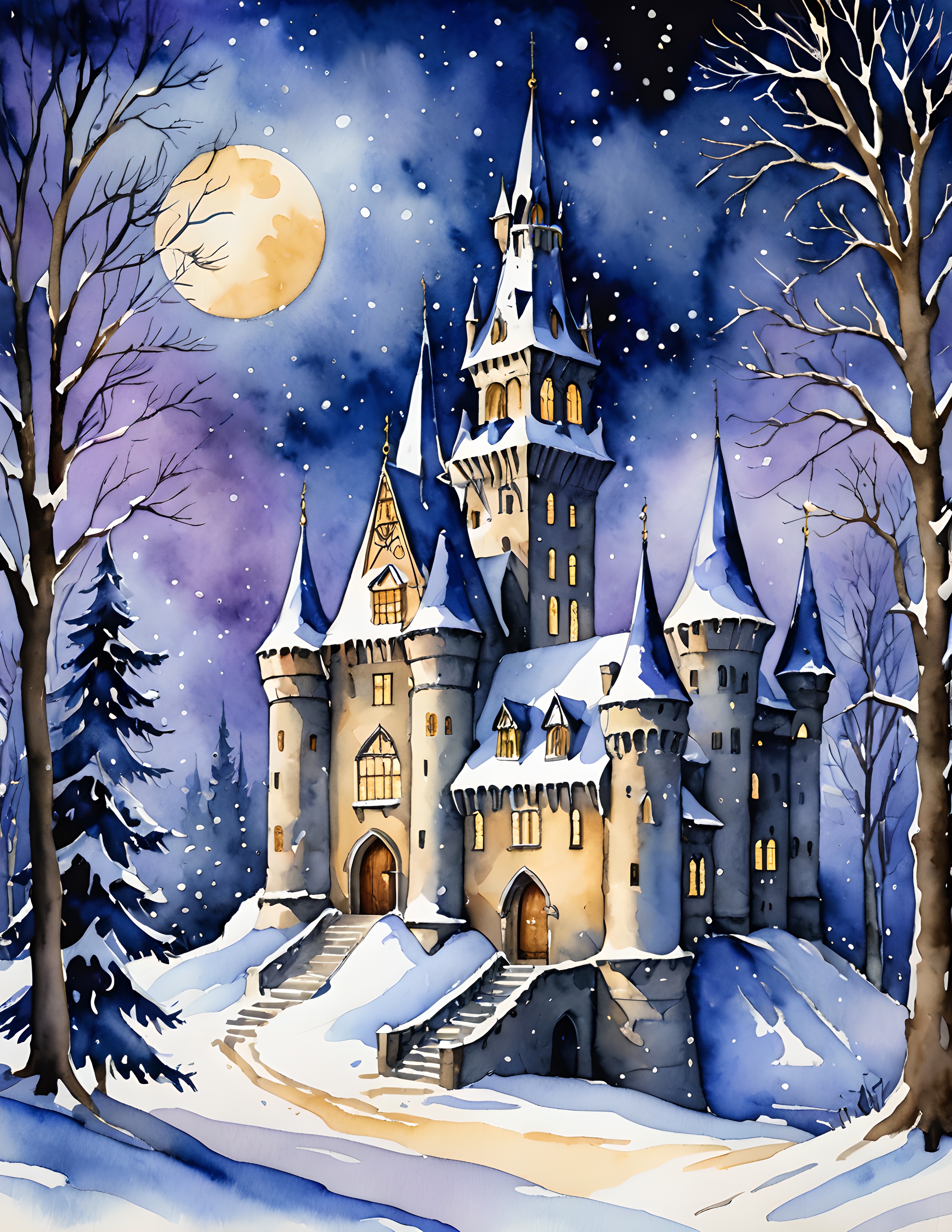 Real Spell Cast watercolor collection page 3