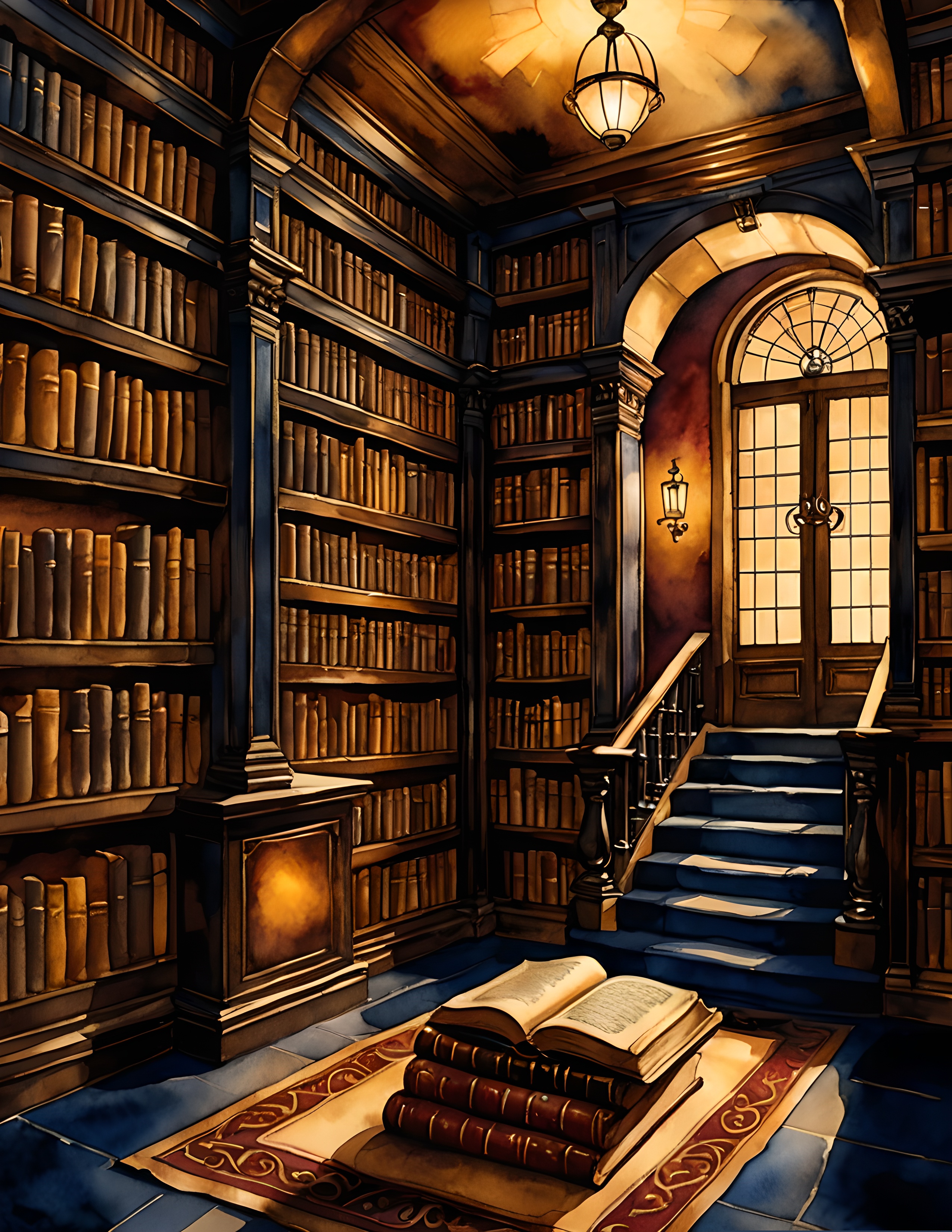Real Firefly Glow listing composition with celestial dark academia imagery