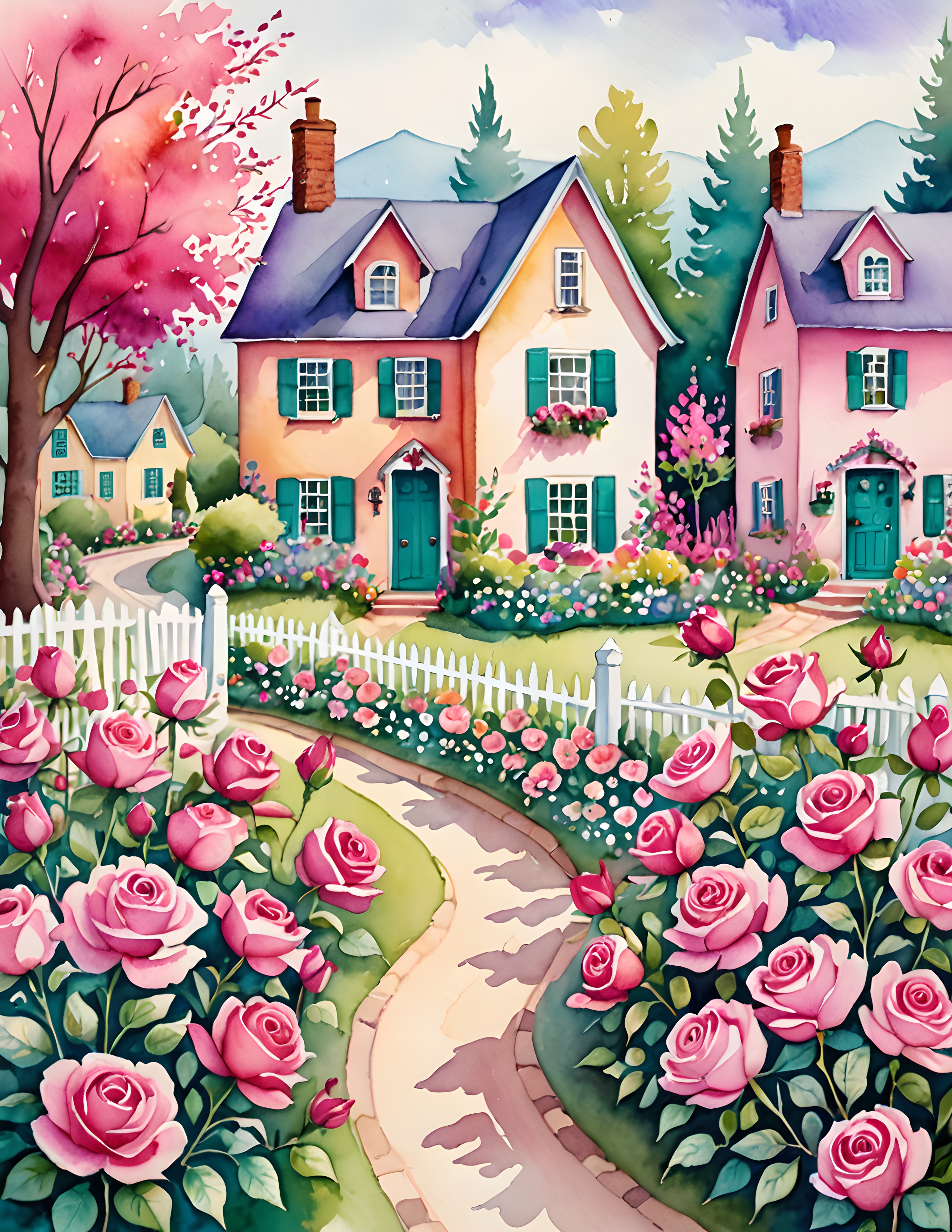 Real Folk Bloom watercolor collection page 2