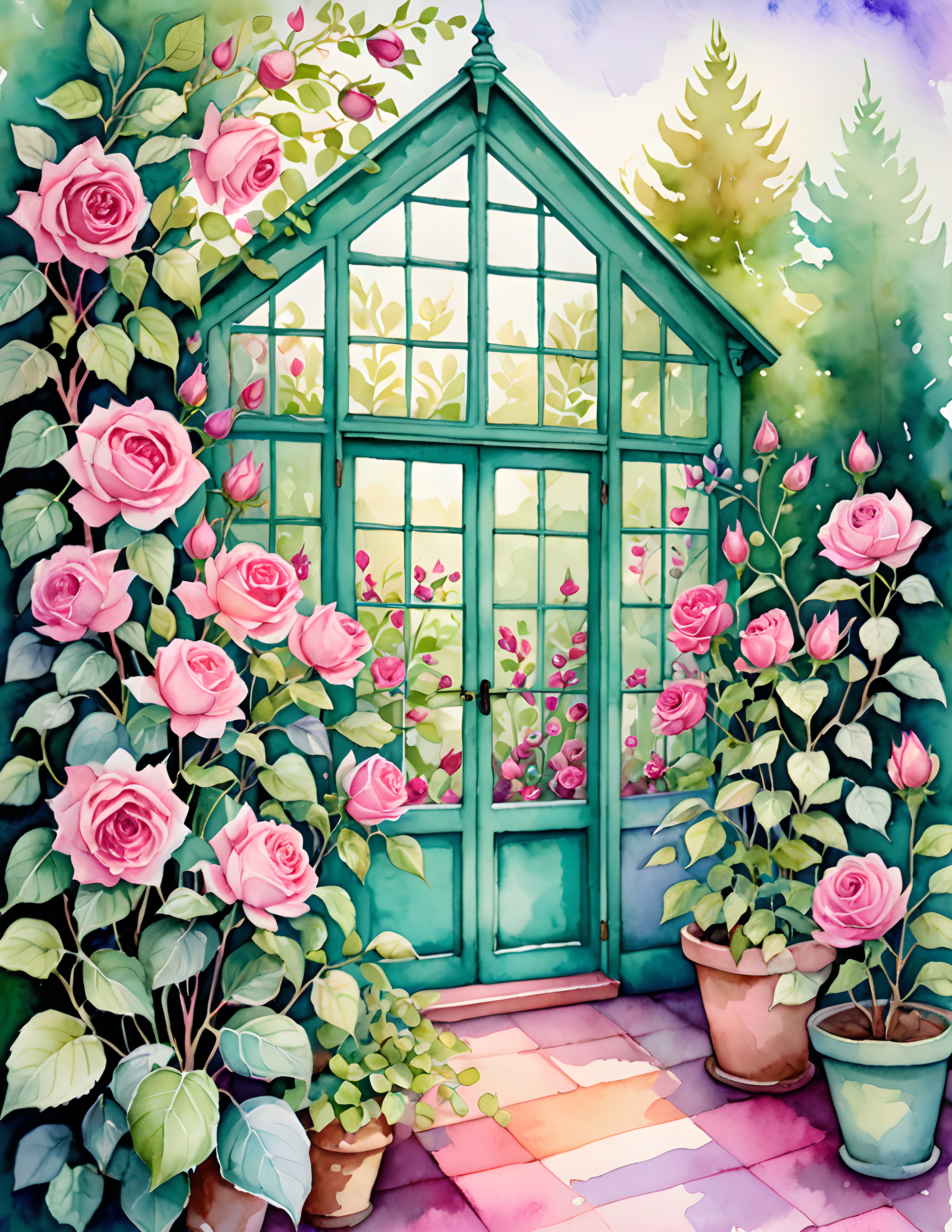 Real Folk Bloom watercolor collection page 3