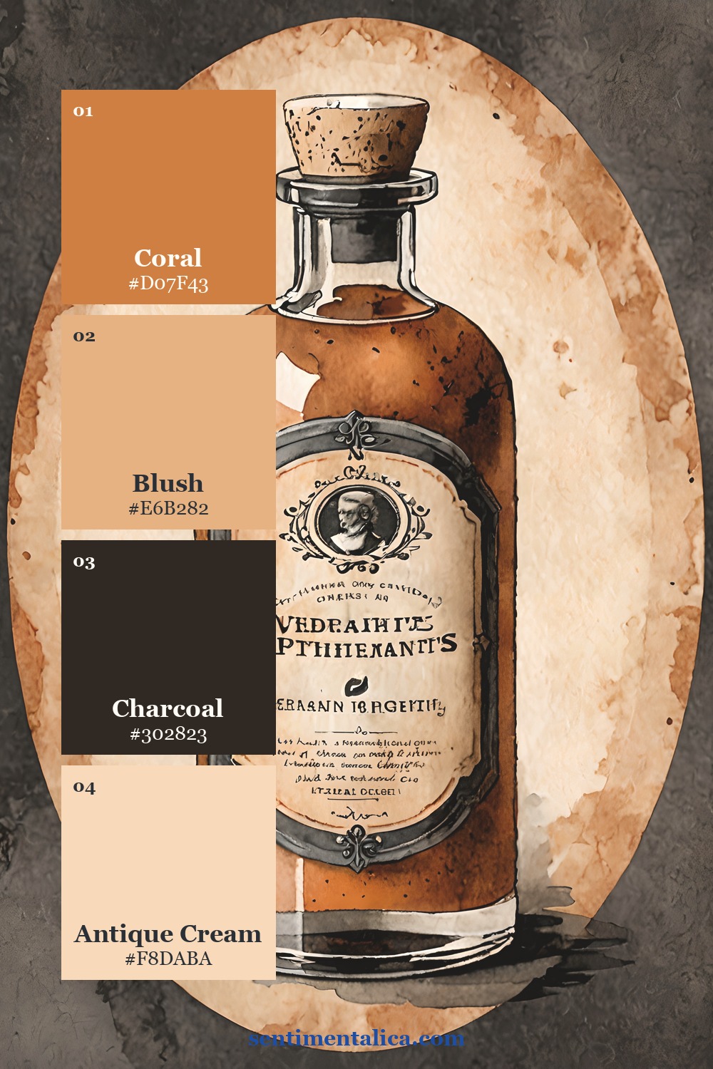 Second Grungy Distressed palette sampled from a different printable page