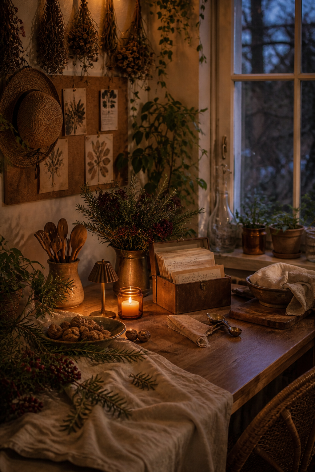 Atmospheric portrait scene inspired by this journal theme
