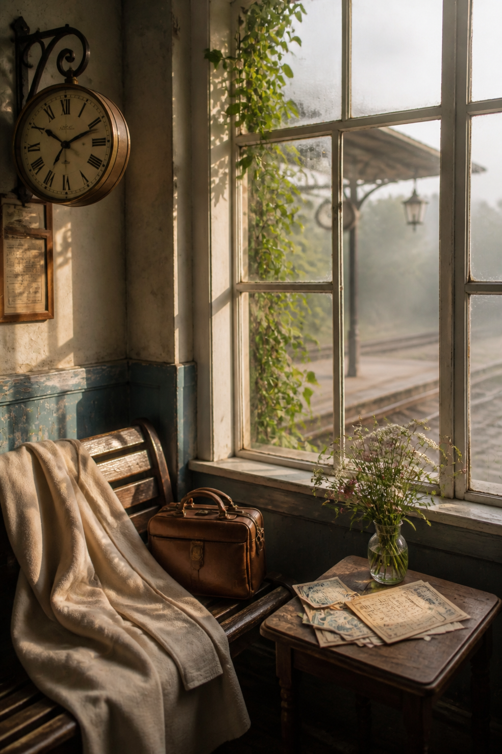 Atmospheric portrait scene inspired by this journal theme