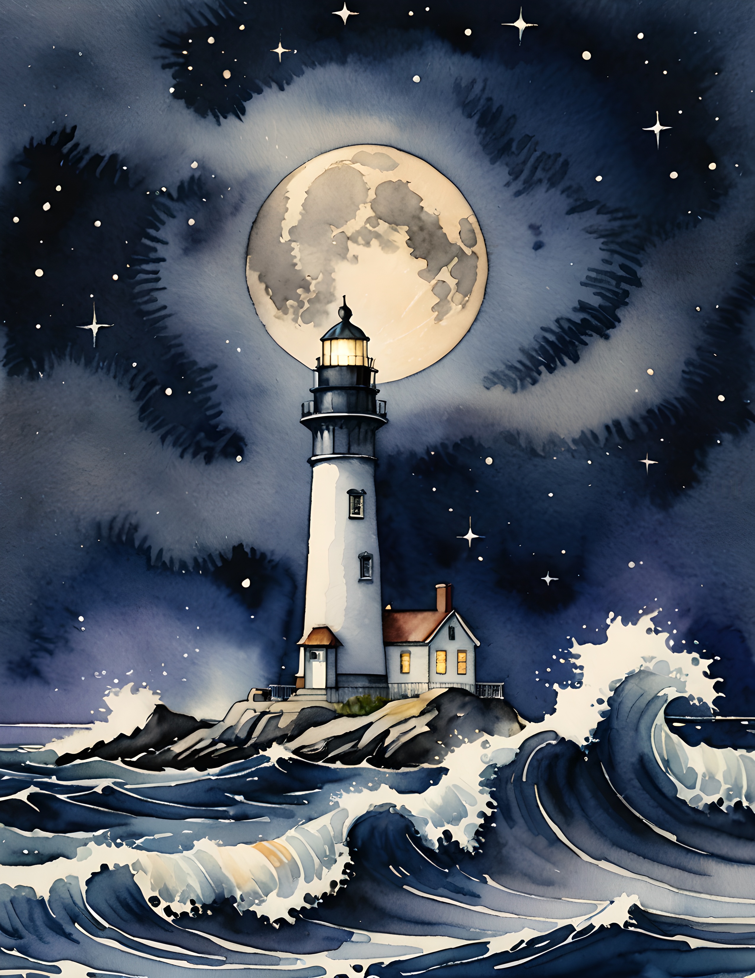 Moon Glow lighthouse customer page