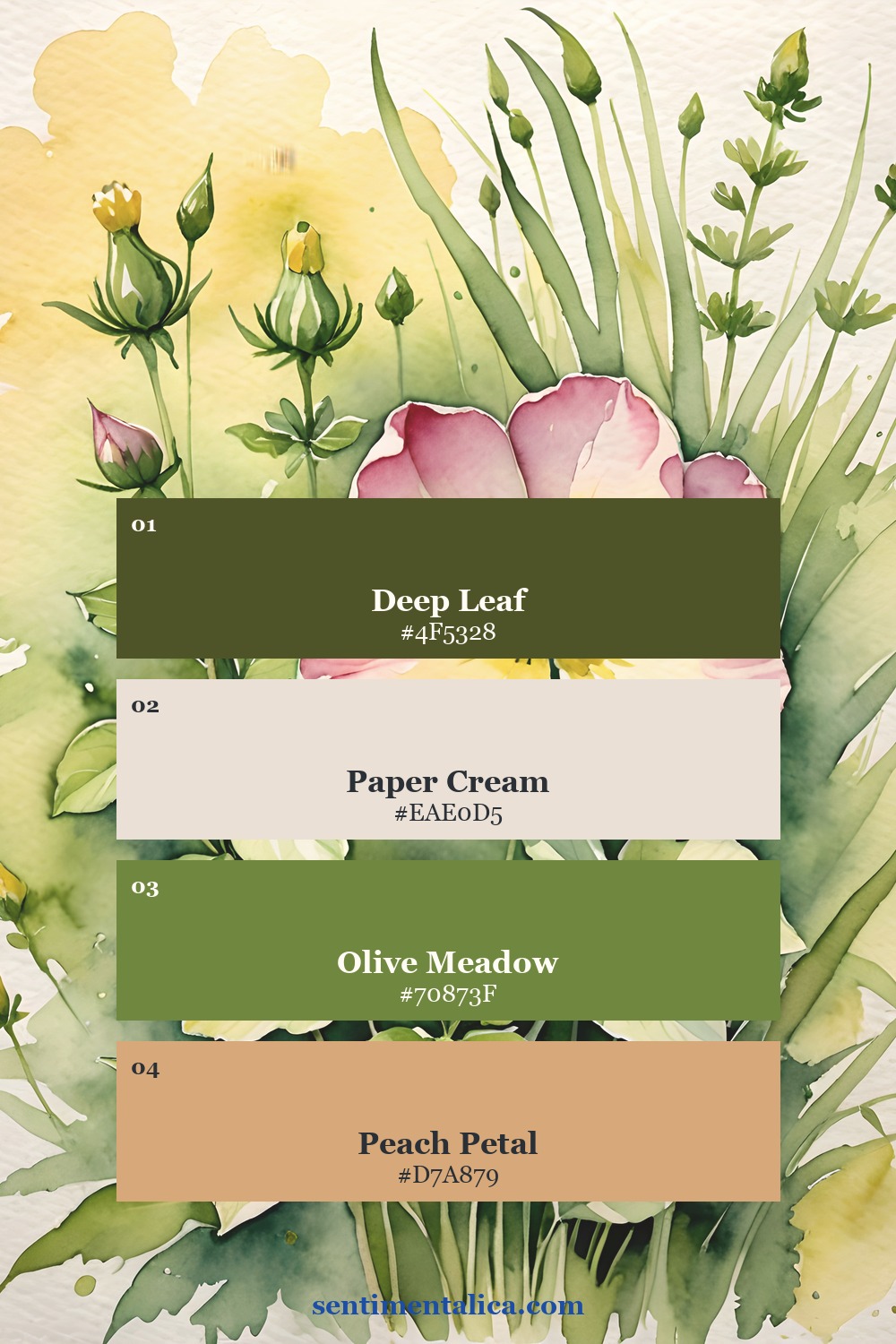 Meadow cutting palette sampled from a real Meadow Flutter printable page