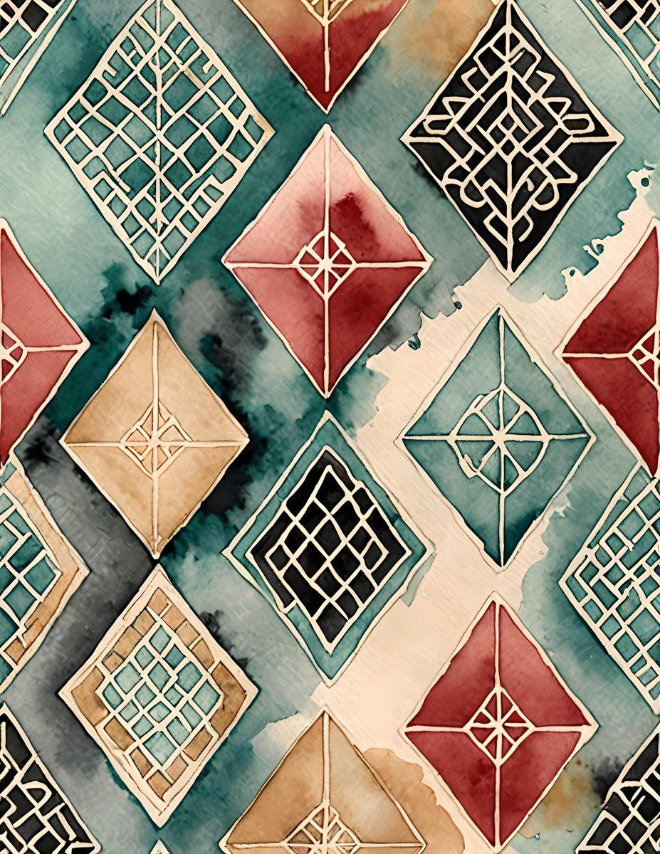 Real printable page example from Red and Teal Travel Journal Pages for a Collected Mood