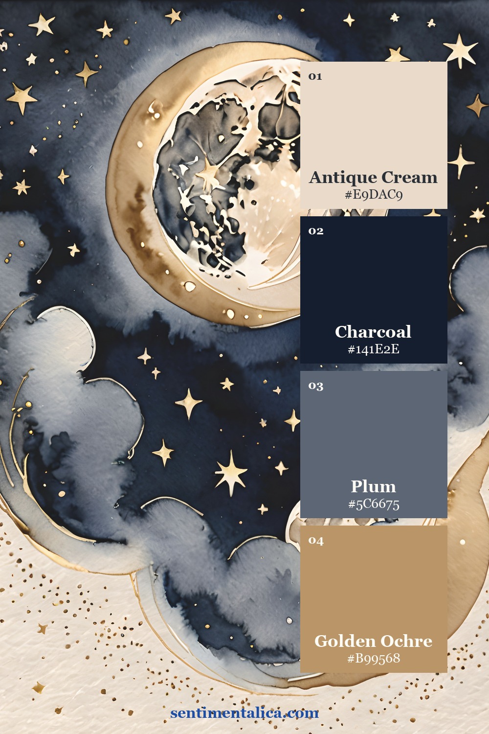 First Star Map palette sampled from a real printable page