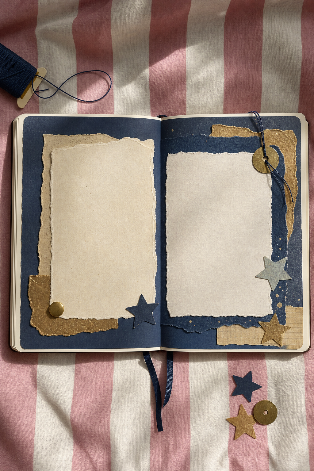 Blank journal process scene demonstrating a Star Map color arrangement