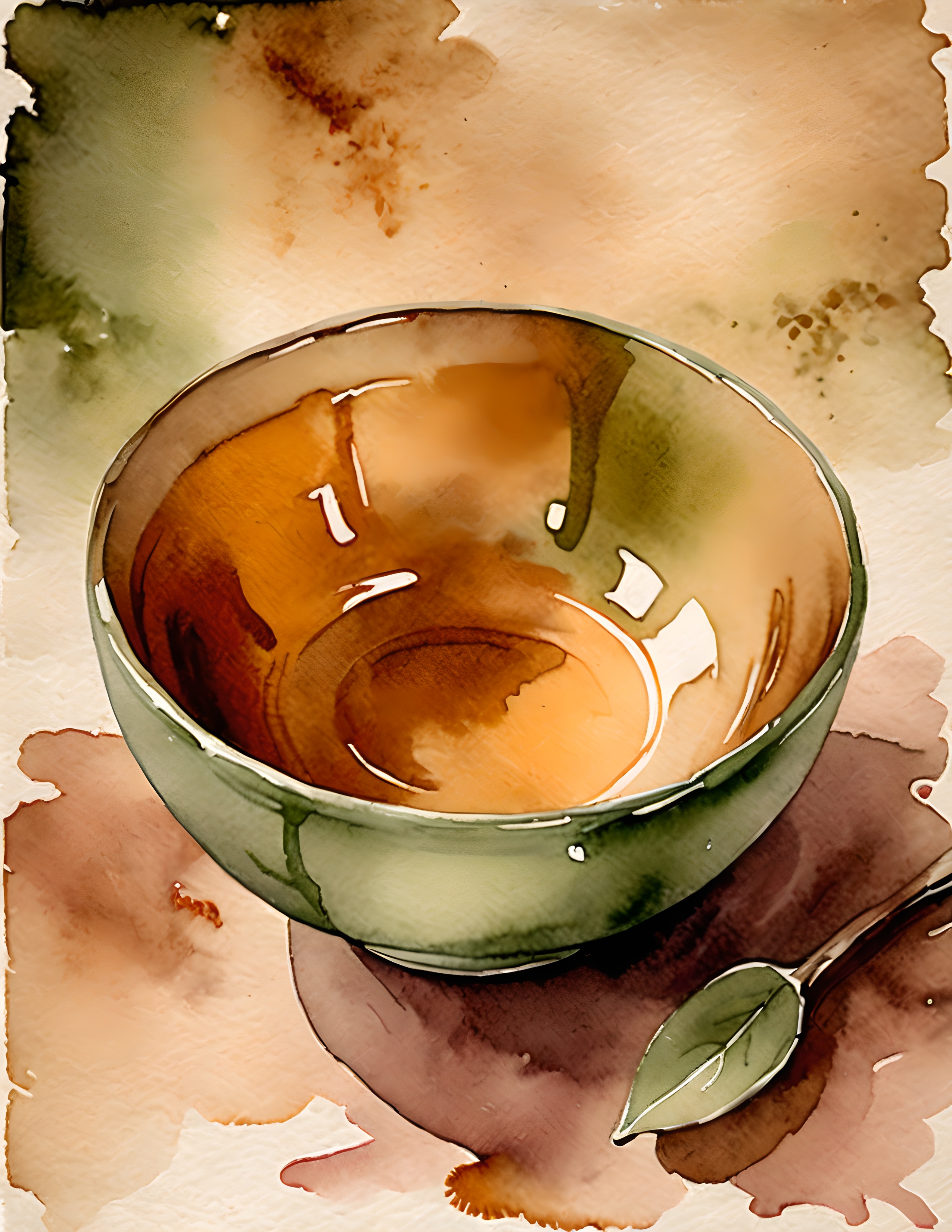 First real Tea Bloom printable page