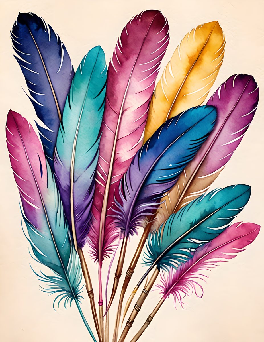 Wild Colors printable page one